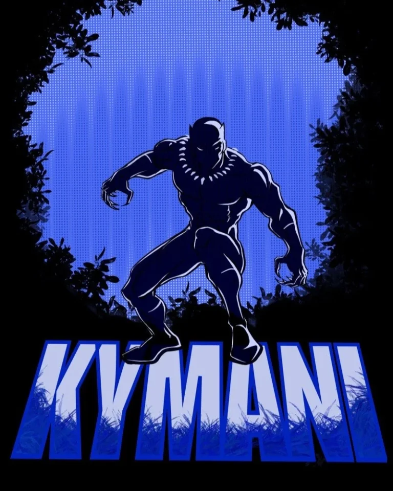 Kymani comic cover art by Sketch Smith